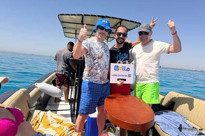 Private Speedboat Trip to Orange island ,Snorkeling from Hurghada