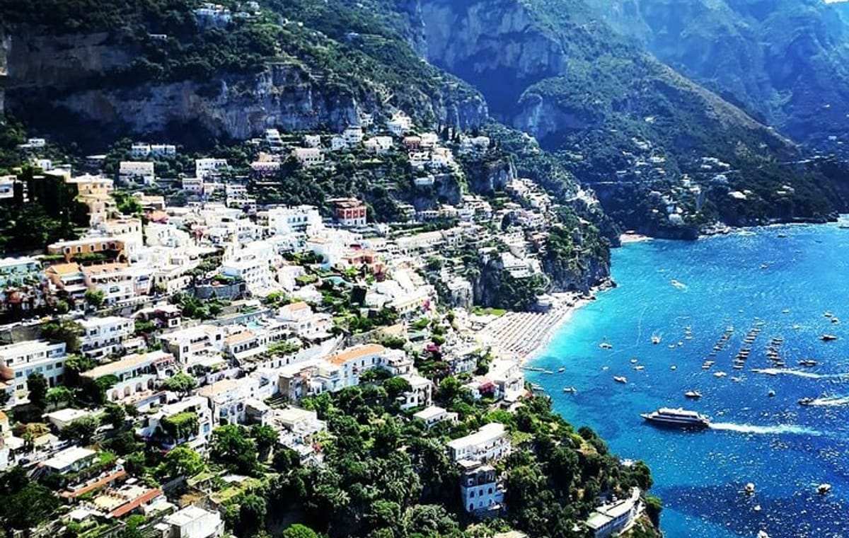 Positano Sorrento Pompei visit from Naples