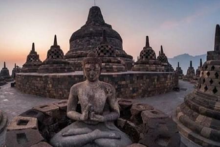 Borobudur and Prambanan Private Full Day Tour with Palace Visit