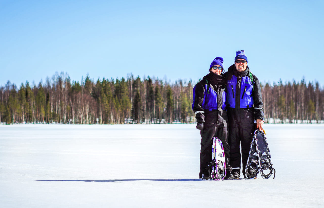 Snowshoe Experience in Lapland Forest - Rovaniemi 8