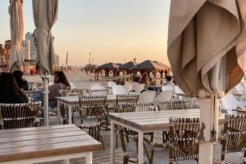Culinary Tour of Sarona Market and Azrieli Mall in Tel Aviv