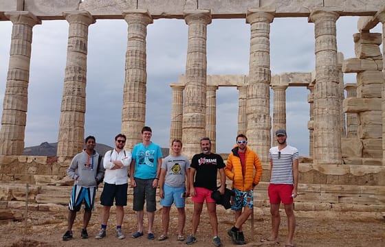 Private Cruise to Poseidon Temple at Sounio Cape with Snorkeling and Swimming