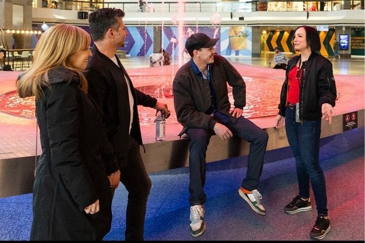 Visitors enjoying an Explora Montreal tour