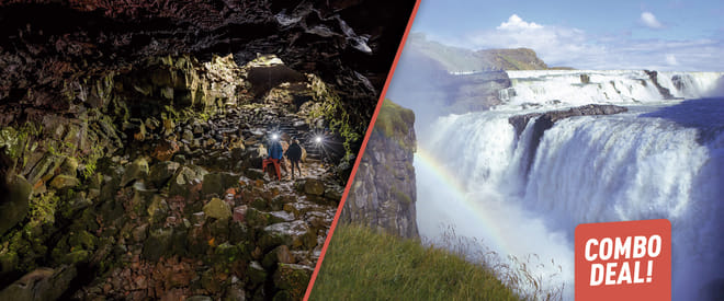 Golden Circle & Lava Tunnel - Combo Deal