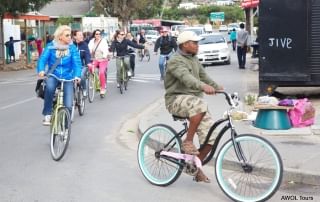 Explore vibrant streets and connect with Masiphumelele's rich community culture during your tour.