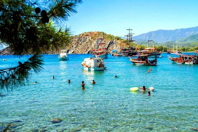 Kemer boat trip