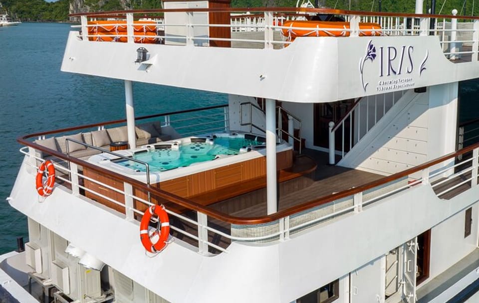 IRIS Luxury Halong 1 Day on Cruise From Hanoi with Lunch