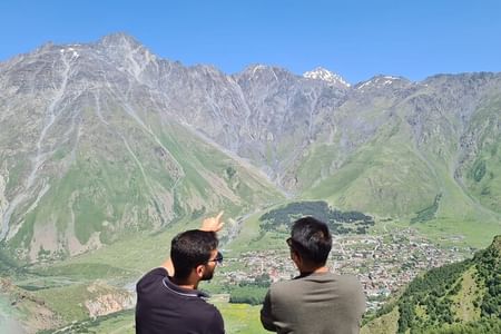 Kazbegi – Gudauri – Ananuri – Gveleti waterfall Full day tour