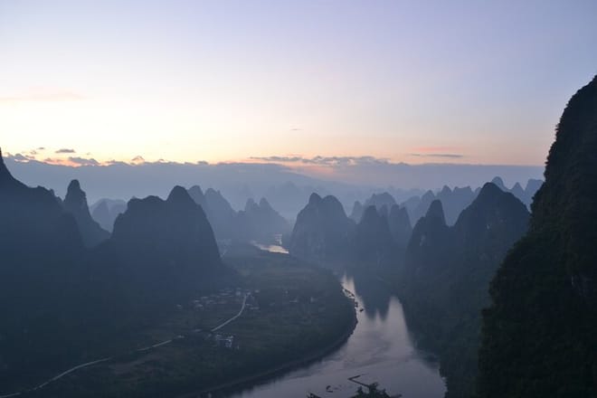 Private Li River Day Tour Including Xianggong Hill