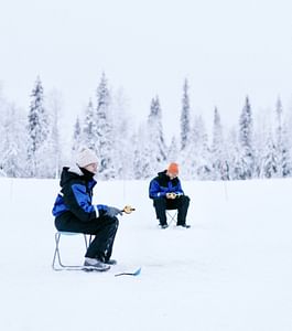Ice Fishing Experience in Levi