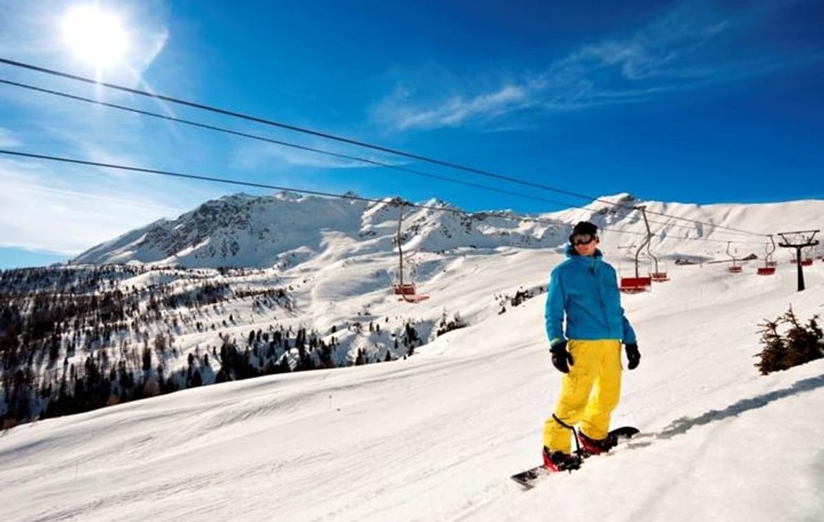 Snow Baptism in Bariloche
