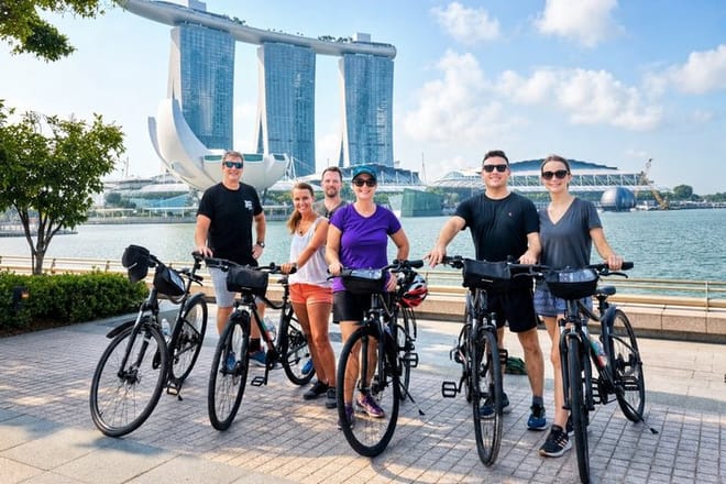 Singapore Highlights Small Group Bike Tour on Full-Sized Bicycles 7