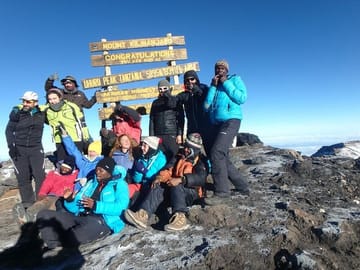 Up Kilimanjaro through Machame Rout