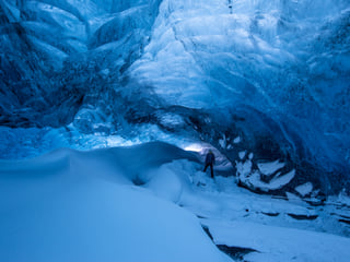Crystal ice cave from our ice cave tour back in 2014