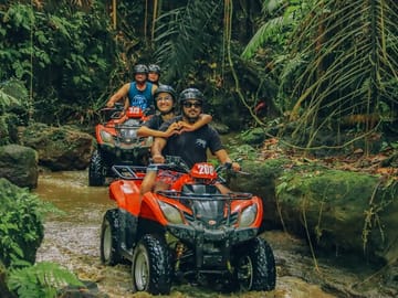 ATV Adventure and White Water Rafting in Abiansemal, Bali