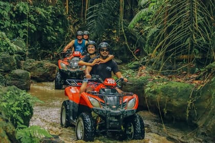 Bali ATV Tour and White Water Rafting with Photographer