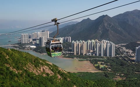 Ngong Ping 360 Cable Car Experience on Lantau Island
