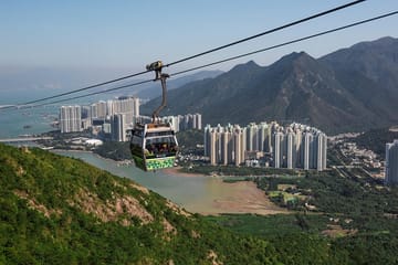 Ngong Ping 360 Cable Car Experience on Lantau Island