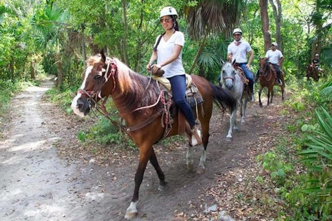 Ziplining and Horseback Riding Experience from Cancun and Playa del Carmen 3