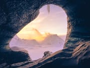 Ice Cave by Katla Volcano 5