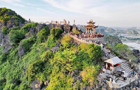 Ninh Binh 1 Day Tour from Hanoi Hoa Lu Tam Coc & Dragon Mountain