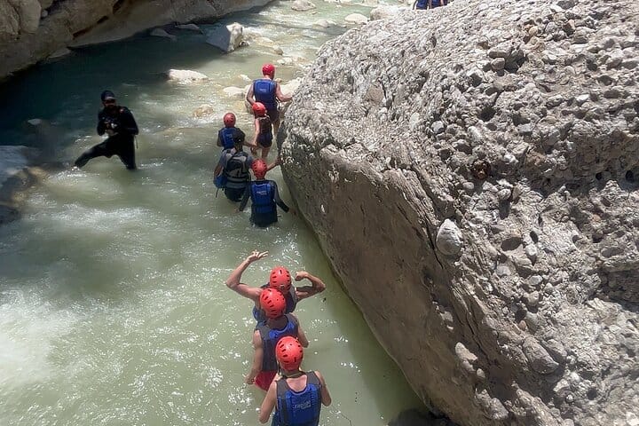 Canyoning Rafting and Zipline Adventure from Antalya