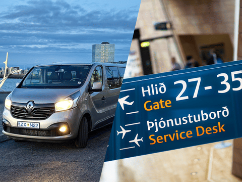 Private Transfer from Reykjavik Hotel to Keflavik Airport (KEF)