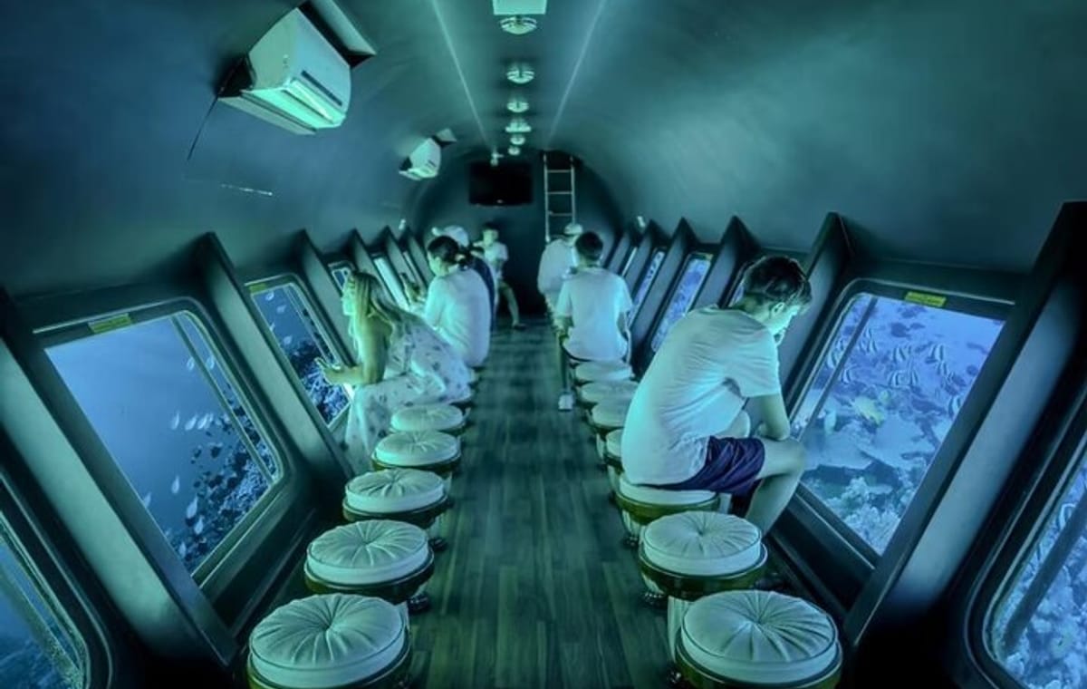 Conquest semi Submarine Reef & Marine Life Experience in Hurghada