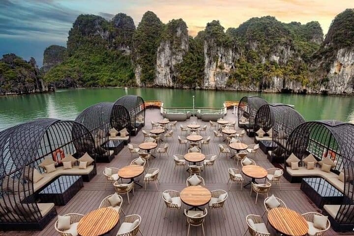 Ambassador Cruise- Luxury Day Trip From Halong Harbor with PICKUP