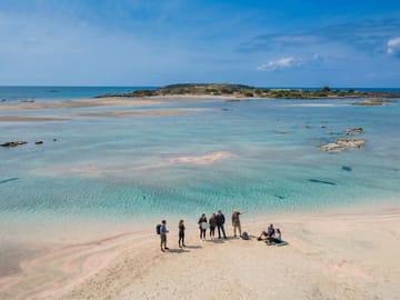 Private Luxury Tour to Elafonissi Beach from Chania