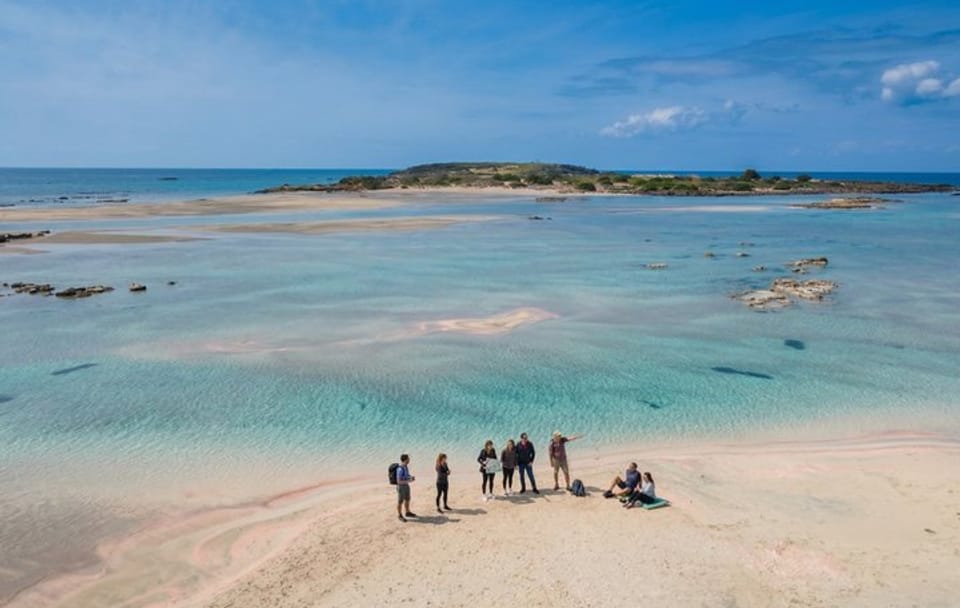 Private Luxury Tour to Elafonissi Beach from Chania