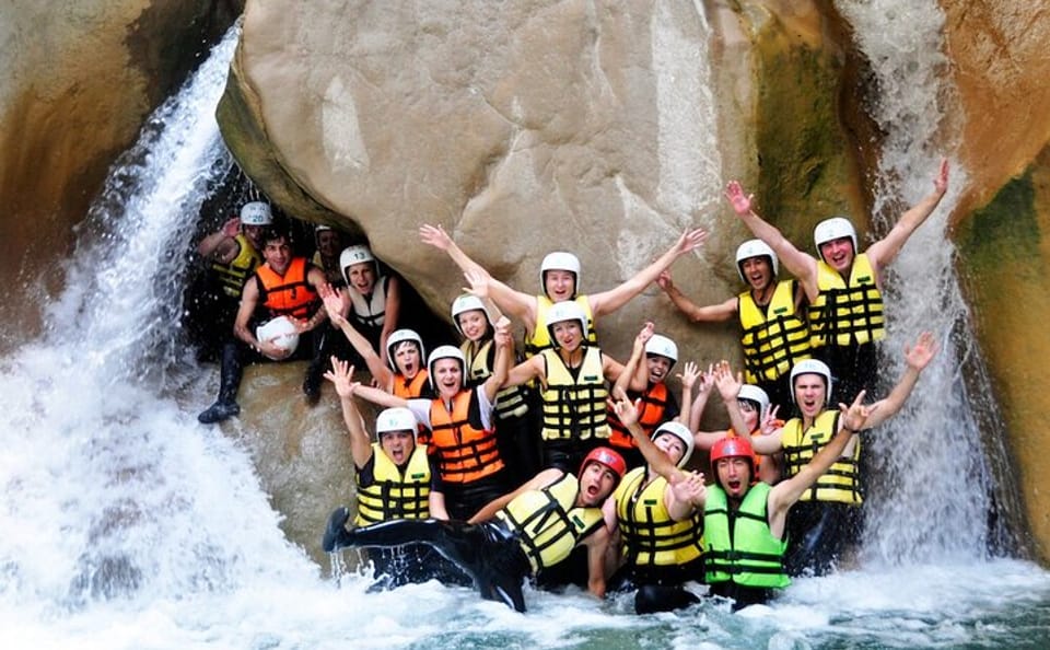 Rafting, Ziplining, and Canyoning Adventure from Alanya