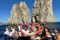 Shared 4 Hours Afternoon Capri Boat Tour: Blue Grotto & Swim  1