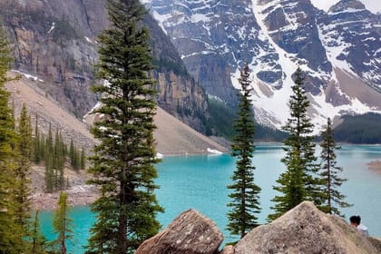 Lake Louise, Moraine Lake, Emerald Lake & Banff Town from Calgary