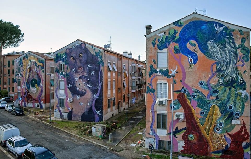 Beer and Street Art Tour in Rome