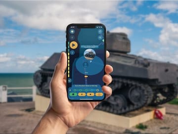 The Allied Landing GPS App Walking Tour Mobile Game