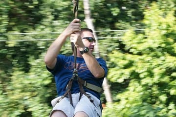 3 Combo Excursion Zip line, suspension bridge and beach