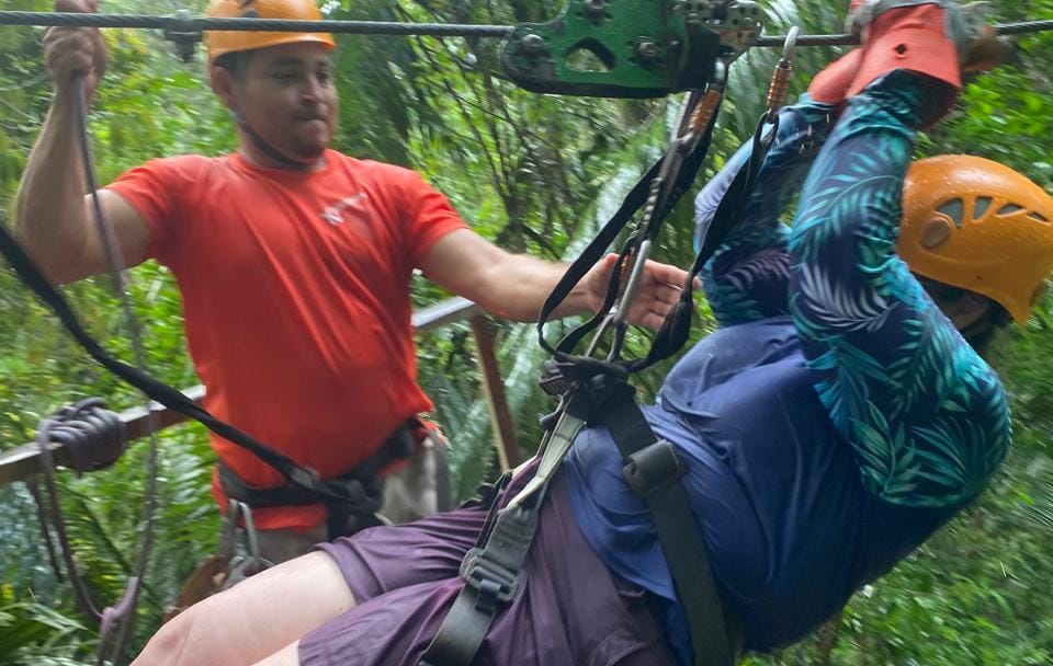 Ziplining Adventure Above the Rainforest in Belize