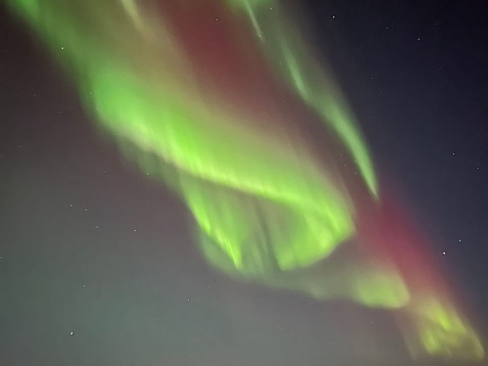 Northern lights — Mountain Taxi