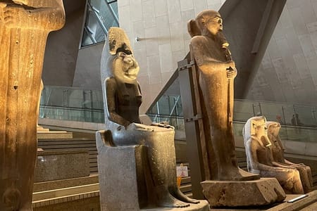 Grand Egyptian Museum & Saqqara & Memphis & Lunch Private Tour