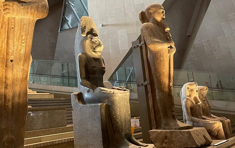 Grand Egyptian Museum & Saqqara & Memphis & Lunch Private Tour