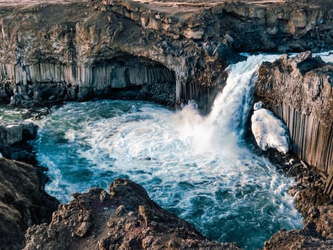 Private Waterfalls: Aldeyjarfoss, Hrafnabjargarfoss and Godafoss