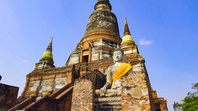 Ayutthaya Temples, Ruins and Lunch on scenic Cruise