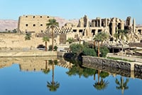 Visit to Karnak, Luxor Temples, Ride in Magnificent Felucca Sailing Boat,  7