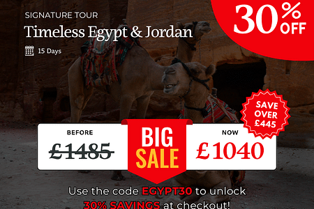 Timeless Egypt & Jordan: Explore Ancient Wonders & Desert Adventures