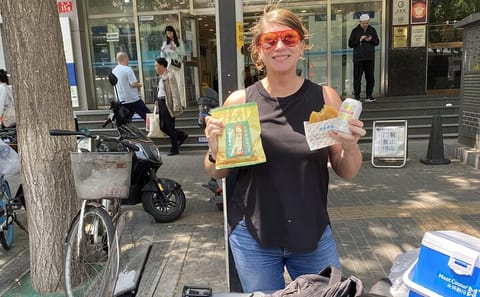 Beijing Sidecar Food Tour: Taste Local Dishes in Baitasi