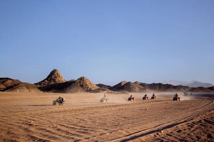Hurghada ATV Quad Safari, Camel Ride & Bedouin Village Tour
