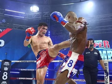 Muay Thai Matches at Patong Boxing Stadium in Kathu