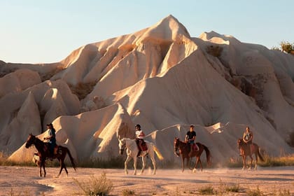 Cappadocia Sunset Horseback Riding Tour 2 Hours