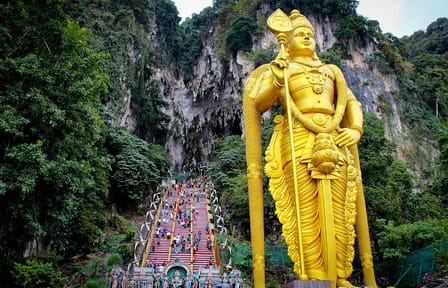 Kuala Lumpur City Tour with Batu Caves (SIC)